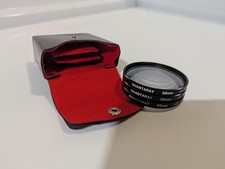 Quantaray 55mm Close-Up Filter Set 1, 2, 4 w/ case Made in JAPAN