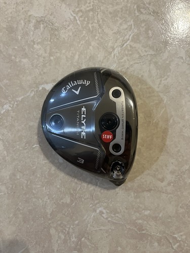 Callaway Elyte TI Titanium 15 Degree 3 Fairway Wood Head w/ Headcover - Picture 2 of 5