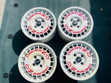 JDM Rare OZ Rally Racing 15114.3 4-Hole 4-Book No Tires