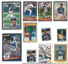Dwight Doc Gooden New York Mets 38 card 1985-1989 base and insert lot-all diffnt