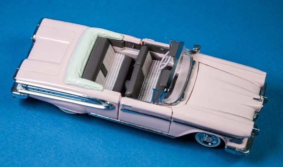 1958 Edsel Citation 1:43 Model Chalk Pink Franklin Mint Classic Cars of the 50s - Image 2 of 4