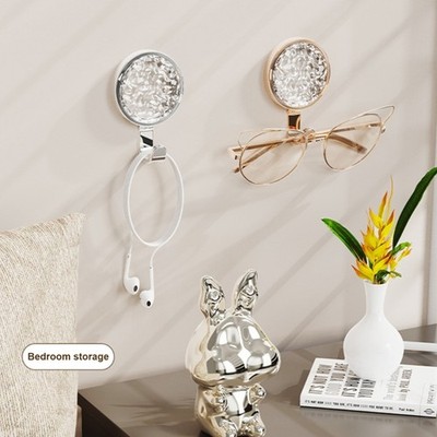 4Pcs Bathroom Hooks Easy Installation Practical Metal Waterproof Wall Hook
