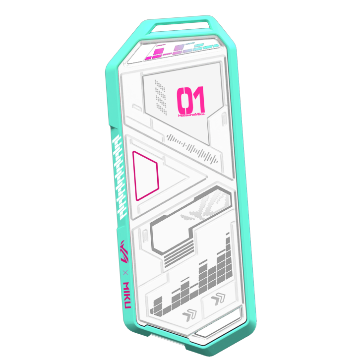 が*？様 ROG Strix Arion Hatsune Miku Editio ENCLOSURE ONLY] ASUS ROG Strix Arion Hatsune Miku Edition M.2 NVMe