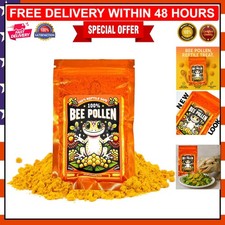 100 Natural Bee Pollen Powder - Essential Food for Reptiles  Amphibians
