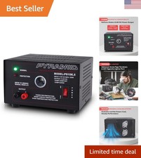 Efficient 10 Amp Linear Regulated Power Supply with Cooling Fan & Protection