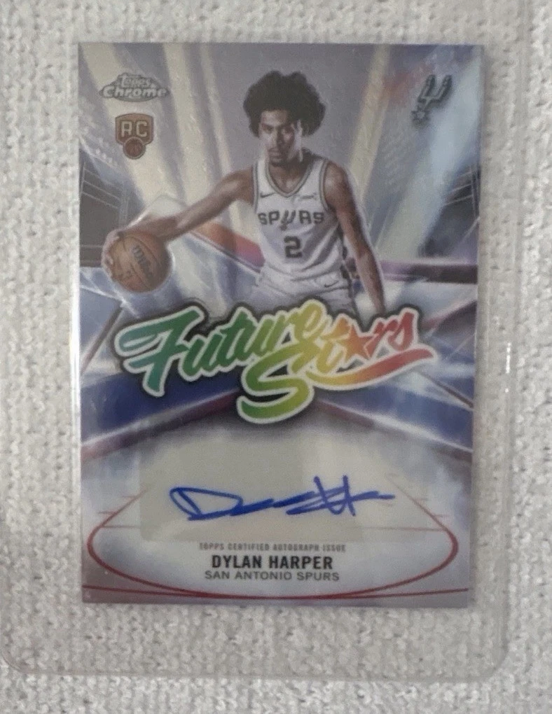 Topps San Antonio Spurs Basketball Autographed Sports Trading