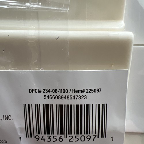 Dry Erase Basket Labels ,Clip On for Pantry, Laundry, Storage Baskets 6PK Cream - Picture 3 of 4