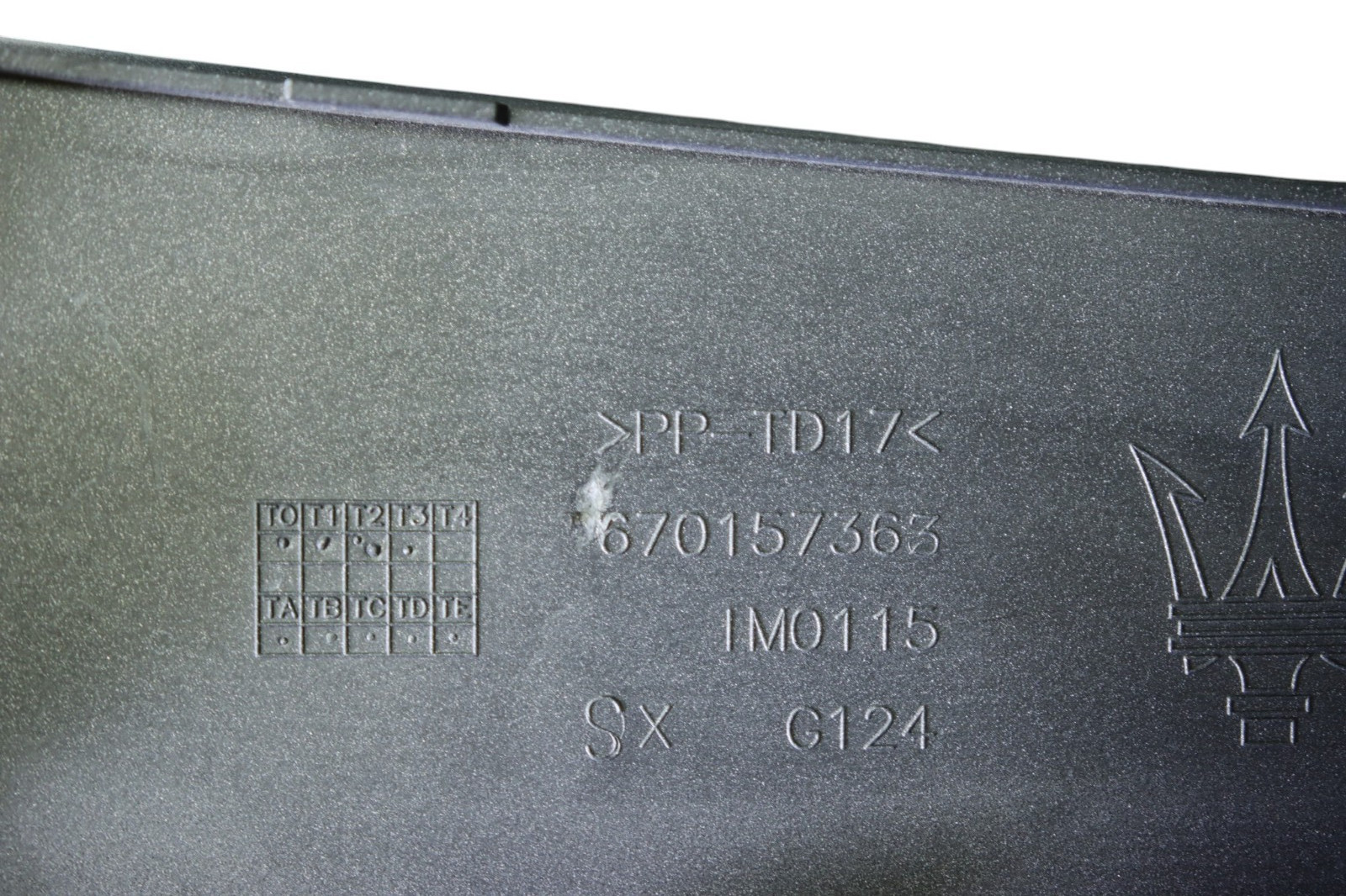 Maserati Grecale Folgore 2023-2026 Rear Right Bumper