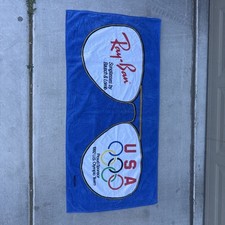 Vintage Ray Ban Sunglasses 1992 Team USA Olympics Beach Towel Bausch And Lomb