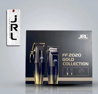 JRL FF 2020 Gold Collection Clipper & Trimmer Combo Kit , JRL Seal Authentic