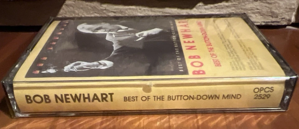 Bob Newhart - Best of The Button-Down Mind Cassette Tape 1985, Warner NEW SEALED - Image 3 of 3