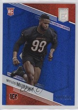 2023 Panini Donruss Elite Rookies Status Sparkle 89/299 Myles Murphy #171 12v1