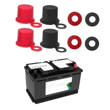 8PCS Car Battery Terminal Cover, Battery Terminal Protector, Battery Post 