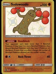 Sudowoodo SV20/SV94 Hidden Fates Shiny Vault Holo