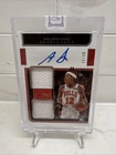 2021-22 Ayo Dosunmu Panini One Dual Patch Autograph RPA Rookie RC Auto /99 SSP