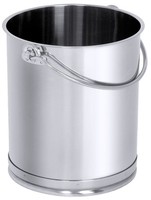 Contacto Edelstahl Eimer Zylindrisch 12 L Ohne Deckel