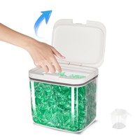 Waschmittel Aufbewahrung Luftdicht Transparent Vielseitig KüChe 4,5L 20,5X16,6Cm