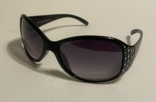 Disney Parks Mickey Mouse Icon Ears Rhinestones Adult Sunglasses - Black