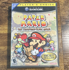 Nintendo Paper Mario: The Thousand-Year Door Player's Choice GameCube (TESTED)