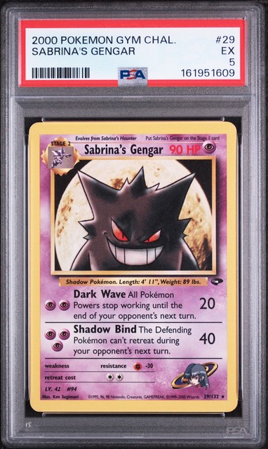 Sabrina's Gengar #29 (Gym Challenge (2000))