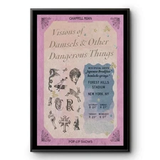 Chappell Roan 2025 Forest Hills NY Concert Poster Print Sept 20-21