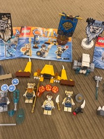 LEGO CHIMA Tribe Packs 70229 70230 70231 70232 Complete