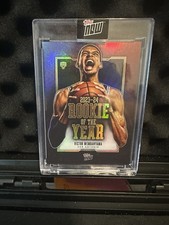 2024 Topps Now Rookie Of The Year #VW-6 Victor Wembanyama - RC Sealed