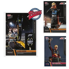 3-Card Bundle F1 Abu Dhabi GP Lando 2025 Formula 1 Topps NOW Cards 86-88 Presale