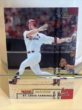 1999 Topps Finest - Mark McGwire #70(protective coating)