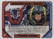 2002 Marvel ReCharge CCG Series 2 Power Card Wonder Man Beast #130 0kb5