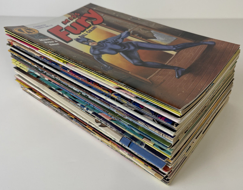 Indy Comic Book Lot Of 47 Dark Horse Eclipse First Comico Eternity Apple More