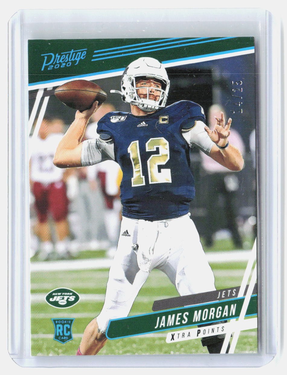 2020 Panini Prestige #251 James Morgan Xtra Points Platinum #/25