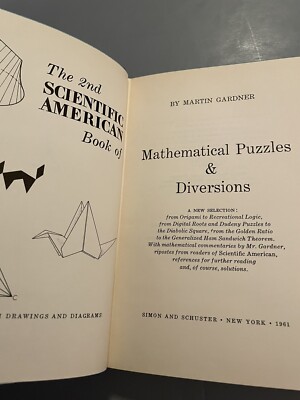 2nd Scientific American Mathematical Puzzles & Diversions - Martin