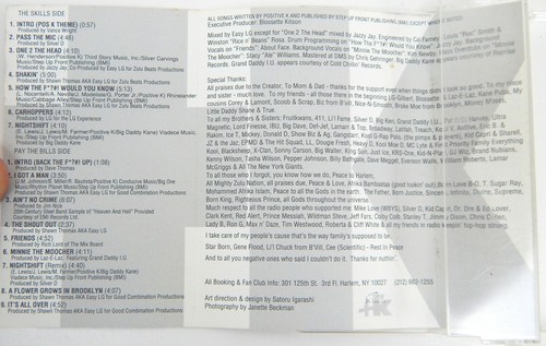 POSITIVE K The Skills Dat Pay Da Bills 1992 Insel Hip Hop Rap Album Kassette - Bild 3 von 3