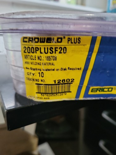 Pack of 10 Erico Cadweld 200PLUSF20 Weld Metal Welding Material 165708 ...