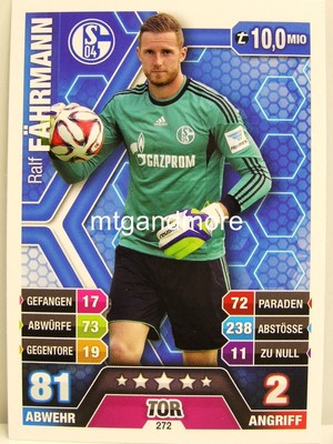 Match Attax 14/15 2014/2015 - FC Schalke 04 - Karte aussuchen