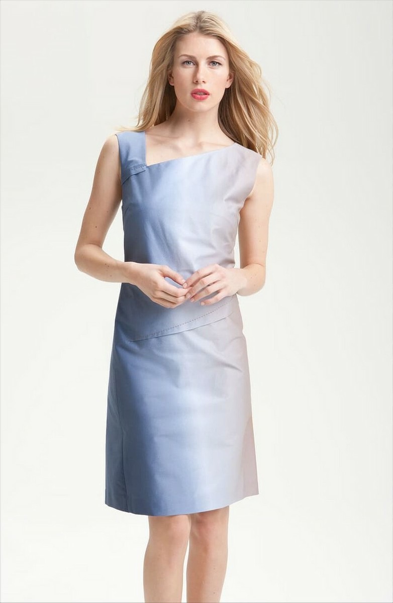 $448 NWT Rachel Roy Ombre Asymmetrical Dress