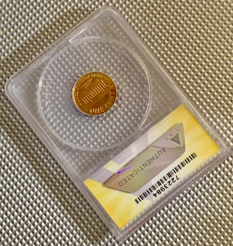 1960 1c PF66 RED LARGE DATE Lincoln Memorial Cent. PROOF 66 RED. ANACS - Picture 24 of 24