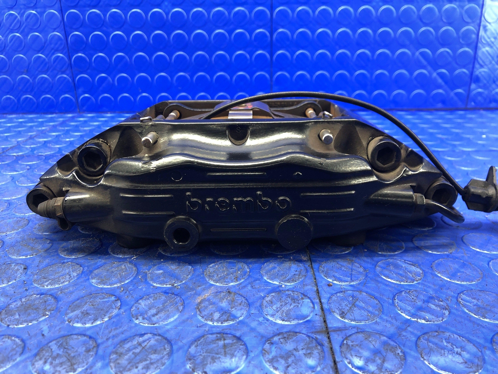 2004-2014 LAMBORGHINI GALLARDO OEM REAR LEFT BLACK BRAKE CALIPER