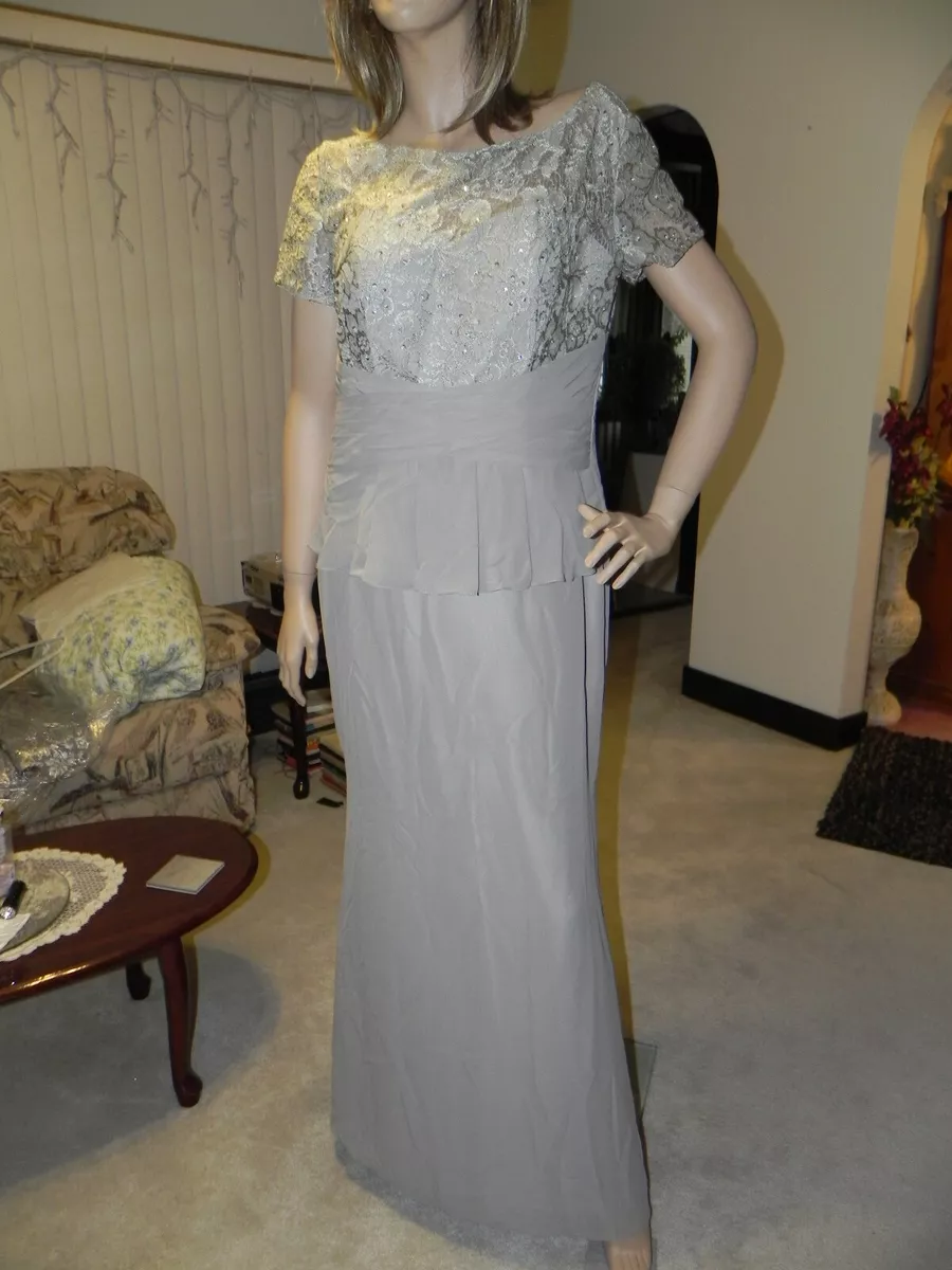 Silver beaded mother of the cheap bride dresses