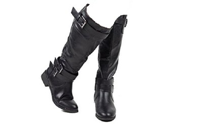 marcel corseted knee high boot