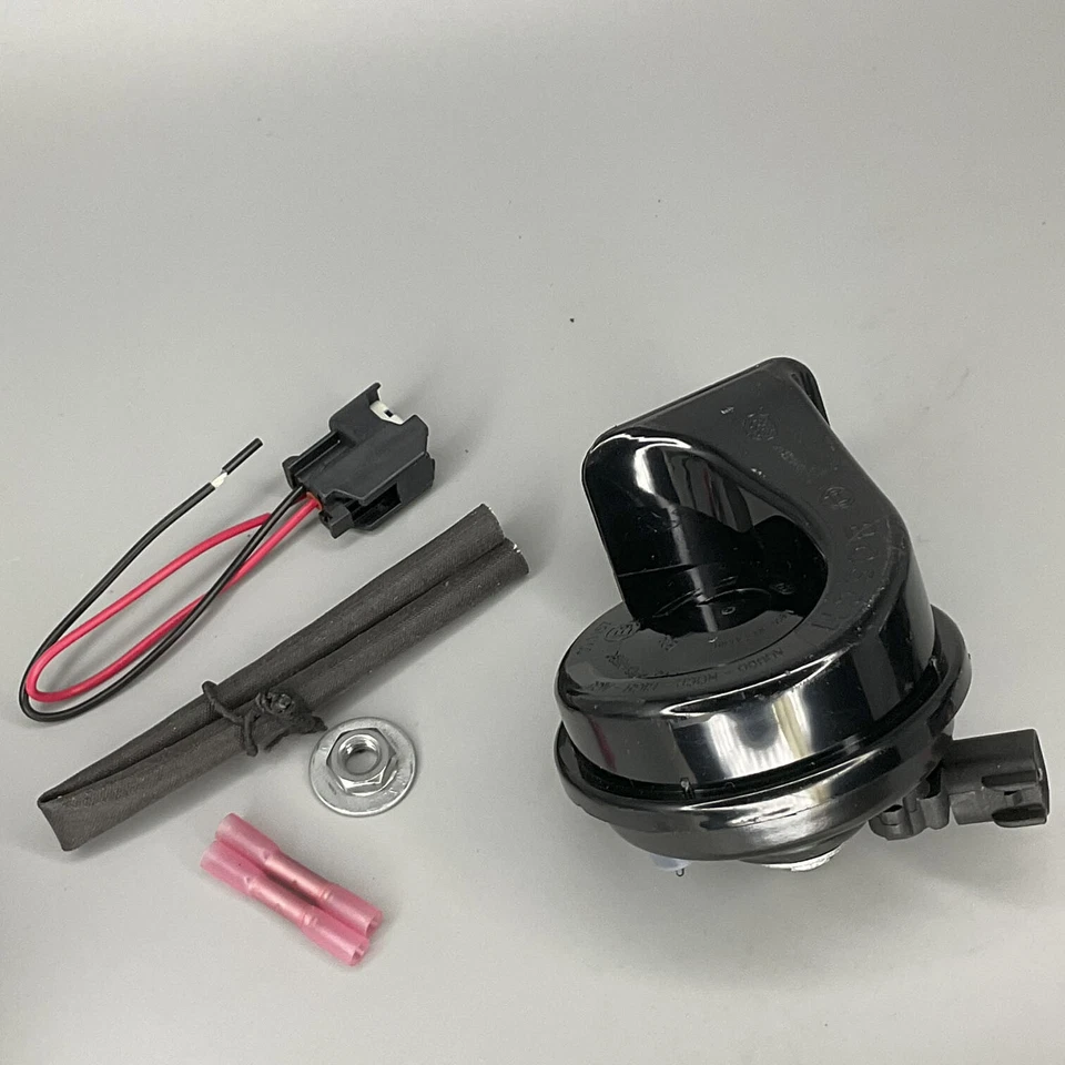 Bocina BOSCH tono bajo con soporte de metal ajustable para Dodge Durango 2007-2008 Foto 3 de 4