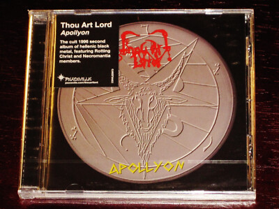 Thou Art Lord: Apollyon CD 1996 / 2022 Reissue Peaceville EU