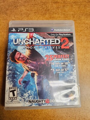 Uncharted 2: Among Thieves (Sony PlayStation 3, 2009)(COMPLETE)(TESTED)
