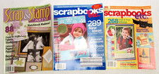 2005 2007 2009 Scrapbooks Etc  Scrap  Stamp Magazines Lot of 3
