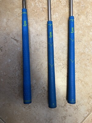 Lynx LX Jr Blue Kids Junior 3 Pc Golf Club Set Youth Right Lynx LX Jr Blue Kids Junior 3 Pc Golf Club Set Youth Right