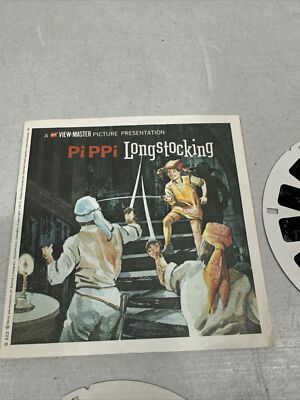 View-Master Pippi Longstocking 3 reels & booklet B322 | eBay