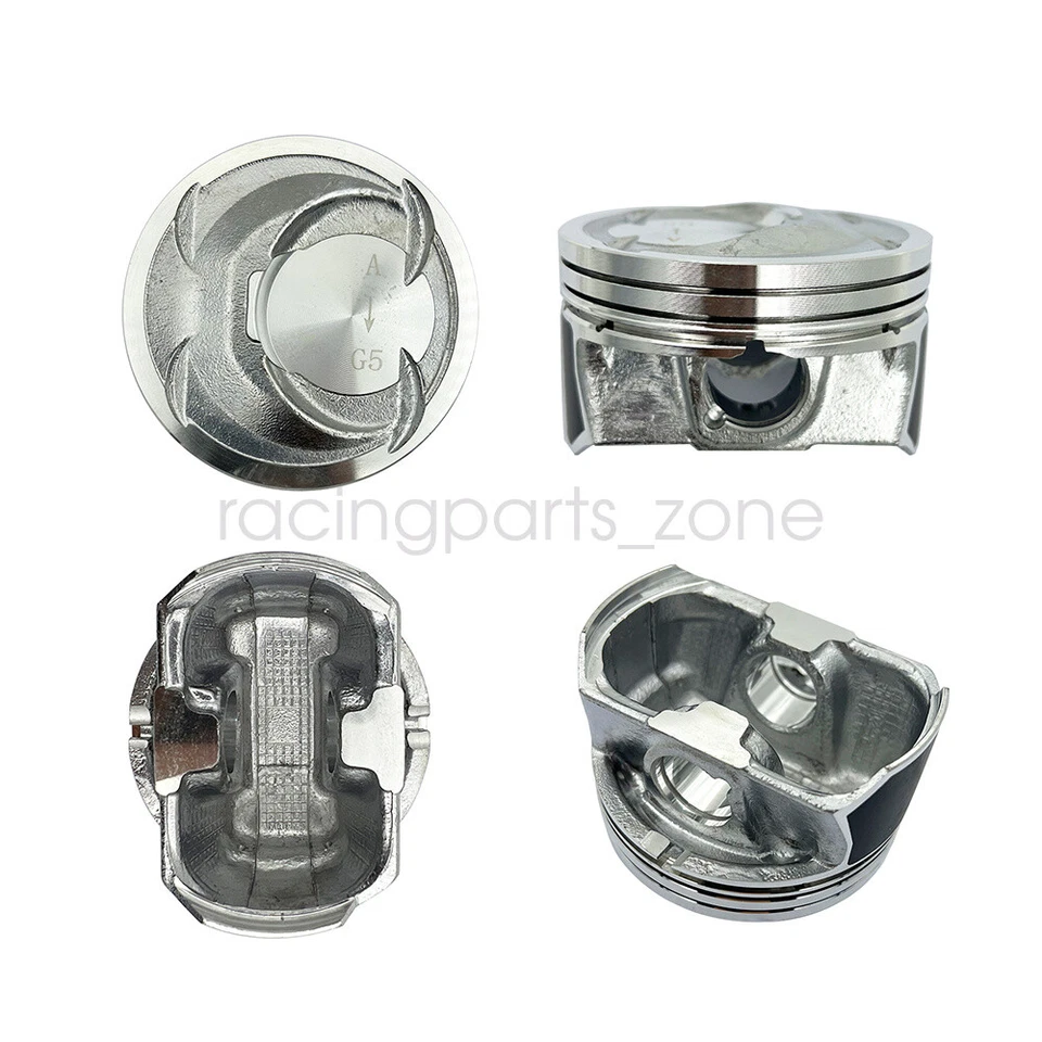 Main Rod Bearing & Piston & Rings For 2010-2016 Hyundai Sonata Kia Optima 2.4L Foto 4 de 4