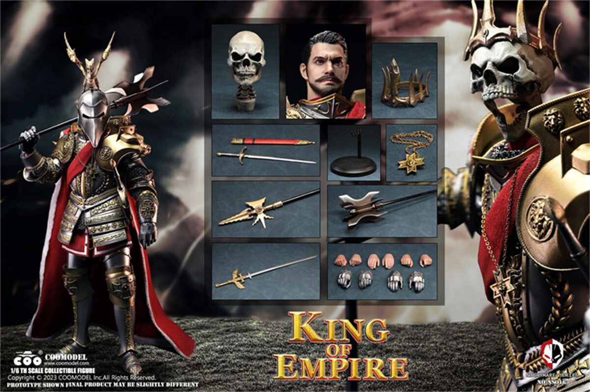 COOMODEL NS016 King Of Empire Standard Ver. 1/6th Collectibles
