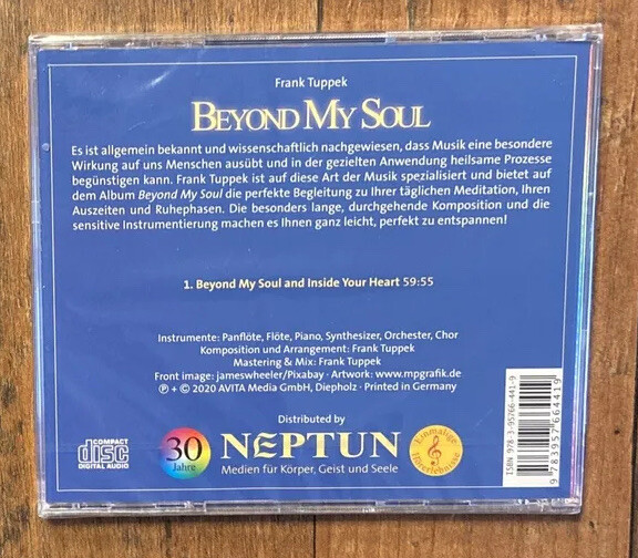 Thumbnail - Frank Tuppek: Beyond My Soul - Meditation Audio Cd - Neu & Verschweißt
